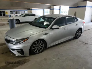 2019 Kia Optima LX with VIN 5XXGT4L32KG357278, listed as a Copart auction lot 61148435 with 68,440 mi miles and Salvage title. Bid and sale history available at DreamBid. Image 1.