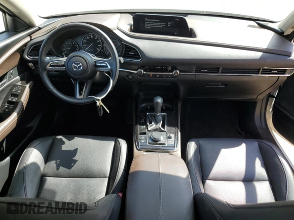 2023 Mazda CX-30 2.5 S Premium Package with VIN 3MVDMBDM6PM545673, listed as a Copart auction lot 73690274 with 16,258 mi miles and Salvage Title. Bid and sale history available at carsss.com. Image 8.