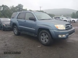 2003 Toyota 4Runner SR5 z VIN JTEBU14R930019660, wystawiony jako IAAI lot #42527353 z przebiegiem 161 912 mil mil oraz . Historia ofert i sprzedaży dostępna na DreamBid. Obrazek 1.