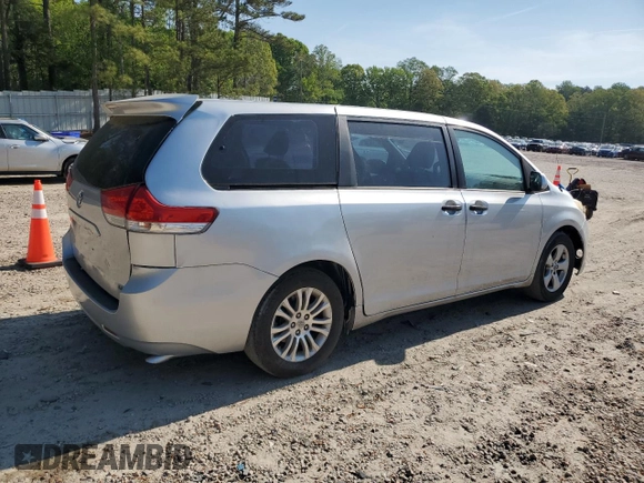 2013 Toyota Sienna L with VIN 5TDZK3DCXDS293934, listed as a Copart auction lot 53890575 with 148,193 mi miles and Clean Title. Bid and sale history available at carsss.com. Image 3.