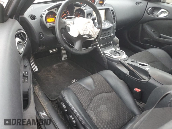 2014 Nissan 370Z Touring with VIN JN1AZ4EH2EM633814, listed as a Copart auction lot 84120274 with 22,979 mi miles and Salvage Title. Bid and sale history available at carsss.com. Image 8.