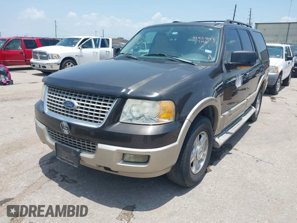 2006 Ford Expedition Eddie Bauer with VIN 1FMFU17586LA38360, listed as a IAAI auction lot 42434043 with 284,372 mi miles and . Bid and sale history available at DreamBid. Image 2.