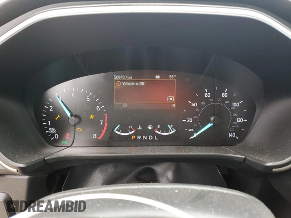 2020 Ford Escape SE z VIN 1FMCU9G66LUC32157, wystawiony jako Copart lot #56958505 z przebiegiem 50 840 mil mil oraz Szkoda całkowita • Salvage title. Historia ofert i sprzedaży dostępna na DreamBid. Obrazek 9.