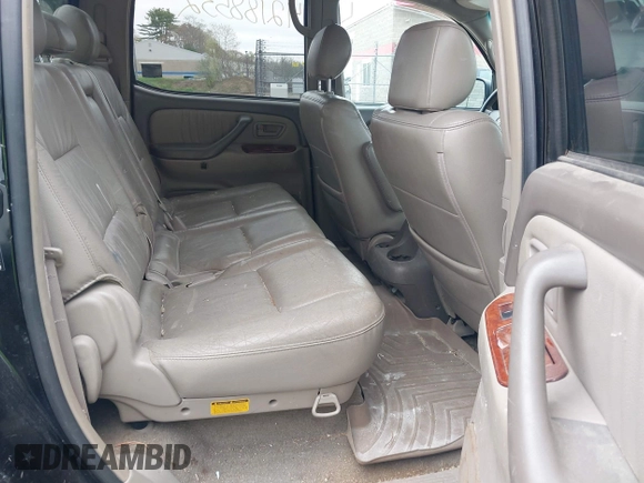 2006 Toyota Tundra Limited with VIN 5TBDT48126S509163, listed as a IAAI auction lot 42188532 with 286,505 mi miles and . Bid and sale history available at DreamBid. Image 8.