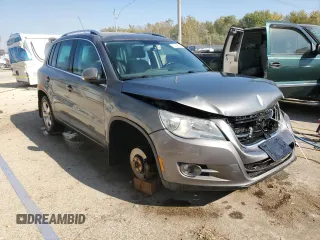 2010 Volkswagen Tiguan SEL with VIN WVGBV7AX2AW528700, listed as a Copart auction lot 76554624 with 134,566 mi miles and Salvage Title. Bid and sale history available at DreamBid. Image 4.