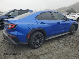 2024 Subaru WRX Premium with VIN JF1VBAH66R9806809, listed as a Copart auction lot 54609485 with 12,610 mi miles and Salvage title. Bid and sale history available at DreamBid. Image 3.