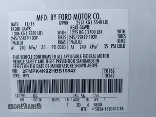 2017 Ford Edge Titanium z VIN 2FMPK4K92HBB10842, wystawiony jako IAAI lot #41307667 z przebiegiem 109 385 mil mil oraz . Historia ofert i sprzedaży dostępna na DreamBid. Obrazek 9.