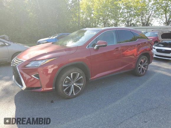 2018 Lexus RX 350 z VIN 2T2BZMCAXJC153384, wystawiony jako Copart lot #58361945 z przebiegiem 12 832 mil mil oraz Szkoda całkowita • Salvage title. Historia ofert i sprzedaży dostępna na DreamBid. Obrazek 1.