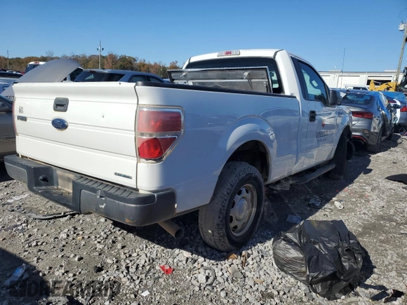 2012 Ford F-150 XL with VIN 1FTMF1CF6CFC82121, listed as a Copart auction lot 84602264 with 0 mi miles and Salvage Title. Bid and sale history available at carsss.com. Image 3.