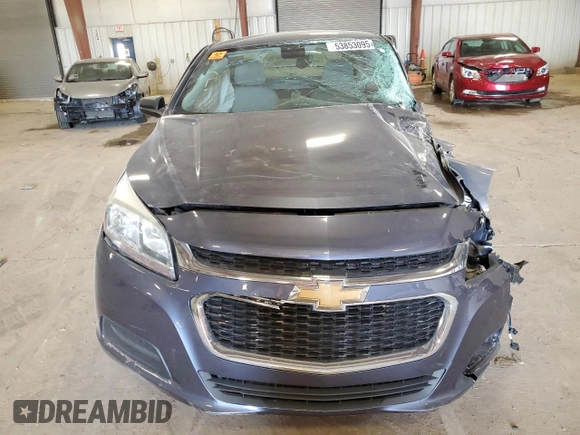 2014 Chevrolet Malibu LS with VIN 1G11B5SL4EF171785, listed as a Copart auction lot 53853095 with Not Provided miles and Clean Title. Bid and sale history available at DreamBid. Image 5.