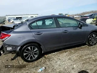 2014 Honda Civic EX with VIN 19XFB2F87EE062197, listed as a Copart auction lot 49826345 with 240,204 mi miles and Salvage Title. Bid and sale history available at carsss.com. Image 13.