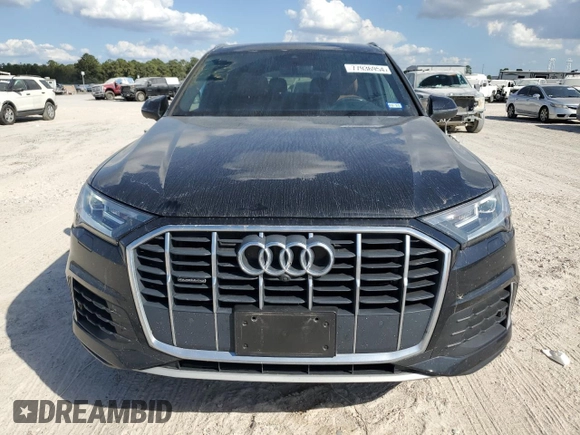 2021 Audi Q7 Premium with VIN WA1AJAF78MD018962, listed as a Copart auction lot 77936954 with 39,006 mi miles and Salvage Title. Bid and sale history available at carsss.com. Image 5.