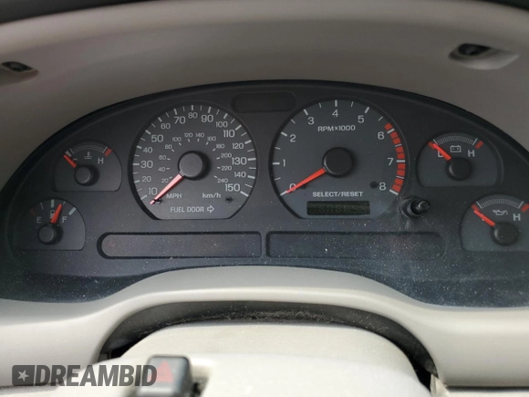 2002 Ford Mustang GT Deluxe with VIN 1FAFP42X62F236827, listed as a Copart auction lot 56749845 with 60,665 mi miles and Salvage title. Bid and sale history available at DreamBid. Image 9.