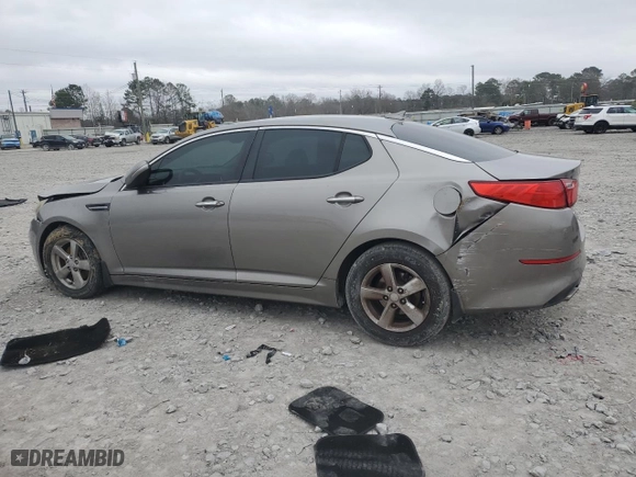2015 Kia Optima LX with VIN 5XXGM4A73FG463117, listed as a Copart auction lot 45537405 with 168,443 mi miles and Salvage Title. Bid and sale history available at carsss.com. Image 2.