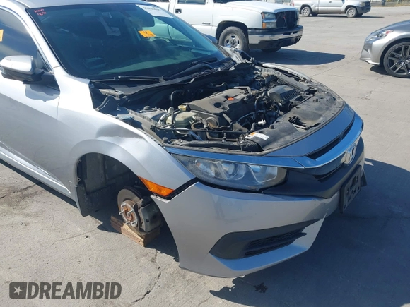 2017 Honda Civic Sedan EX with VIN 2HGFC2F74HH507879, listed as a IAAI auction lot 42020695 with 1 mi miles. Bid and sale history available at carsss.com. Image 6.