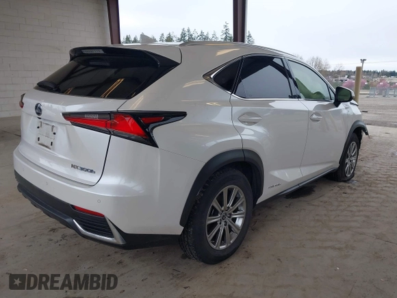 2020 Lexus NX 300h with VIN JTJDJRDZ7L2126356, listed as a IAAI auction lot 41905863 with 44,014 mi miles and . Bid and sale history available at DreamBid. Image 4.