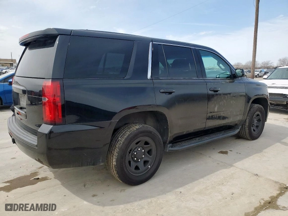 2019 Chevrolet Tahoe Commercial with VIN 1GNLCDEC4KR308468, listed as a Copart auction lot 43573795 with 59,660 mi miles and Salvage Title. Bid and sale history available at carsss.com. Image 3.