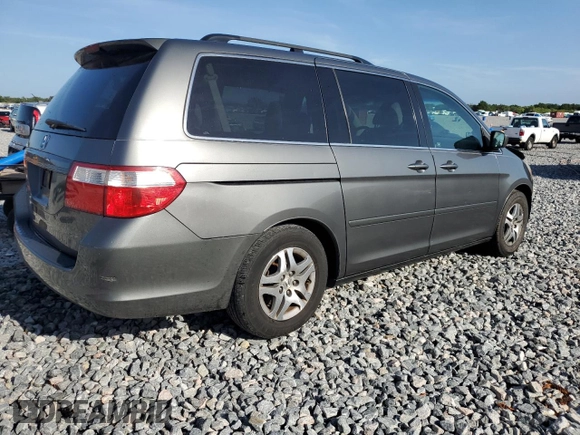 2007 Honda Odyssey EX z VIN 5FNRL38447B407130, wystawiony jako Copart lot #58394935 z przebiegiem 129 893 mil mil oraz Szkoda całkowita • Salvage title. Historia ofert i sprzedaży dostępna na DreamBid. Obrazek 3.