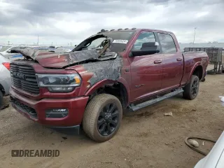 2020 Ram 3500 Laramie with VIN 3C63R3EL4LG246922, listed as a Copart auction lot 76959424 with 0 mi miles and Salvage Title. Bid and sale history available at carsss.com. Image 1.