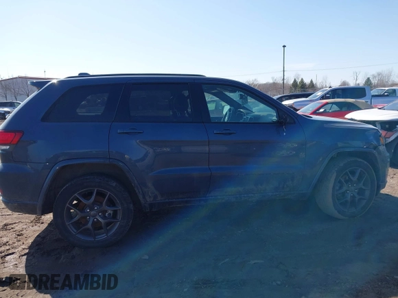 2021 Jeep Grand Cherokee Limited z VIN 1C4RJFBG4MC776556, wystawiony jako IAAI lot #41689666 z przebiegiem 39 364 mil mil oraz . Historia ofert i sprzedaży dostępna na DreamBid. Obrazek 13.