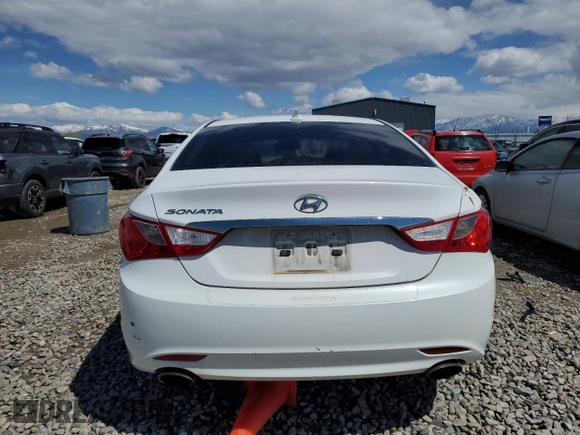 2012 Hyundai Sonata Limited z VIN 5NPEC4AC8CH503215, wystawiony jako Copart lot #53364675 z przebiegiem 155 670 mil mil oraz Szkoda całkowita • Salvage title. Historia ofert i sprzedaży dostępna na DreamBid. Obrazek 6.