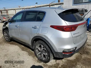 2021 Kia Sportage LX with VIN KNDPM3AC5M7915467, listed as a Copart auction lot 46651015 with 95,211 mi miles and Salvage Title. Bid and sale history available at carsss.com. Image 2.