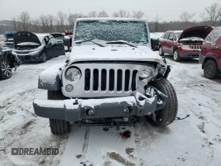 2018 Jeep Wrangler JK Unlimited Sport S with VIN 1C4BJWDG5JL891208, listed as a Copart auction lot 86626294 with 52,390 mi miles and Salvage Title. Bid and sale history available at carsss.com. Image 5.