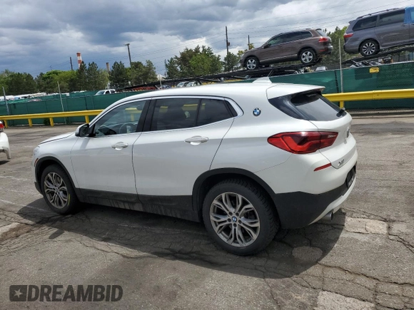 2018 BMW X2 xDrive28i z VIN WBXYJ5C38JEF79686, wystawiony jako Copart lot #56988735 z przebiegiem 103 799 mil mil oraz Szkoda całkowita • Salvage title. Historia ofert i sprzedaży dostępna na DreamBid. Obrazek 2.