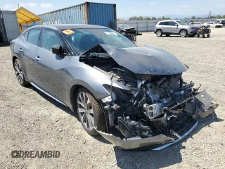 2019 Nissan Maxima SV with VIN 1N4AA6AV4KC369112, listed as a Copart auction lot 60887225 with 42,673 mi miles and Salvage title. Bid and sale history available at DreamBid. Image 4.