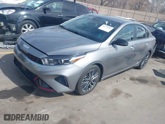 2023 Kia Forte GT-Line with VIN 3KPF54AD7PE568333, listed as a IAAI auction lot 41778382 with 24,536 mi miles. Bid and sale history available at carsss.com. Image 17.