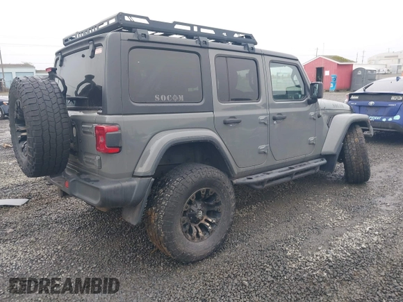2019 Jeep Wrangler Unlimited Sahara с VIN 1C4HJXEG1KW543811, выставлен на аукционе IAAI как лот 41291234 с пробегом 63 714 миль миль и . История ставок и продаж доступна на DreamBid. Изображение 4.
