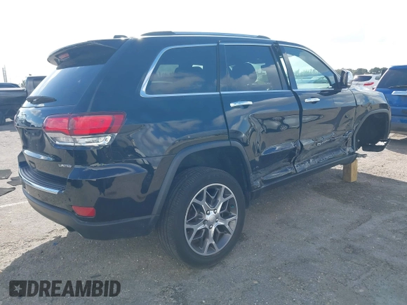 2022 Jeep Grand Cherokee Limited z VIN 1C4RJEBG9NC126665, wystawiony jako IAAI lot #41115713 z przebiegiem 34 461 mil mil oraz . Historia ofert i sprzedaży dostępna na DreamBid. Obrazek 4.