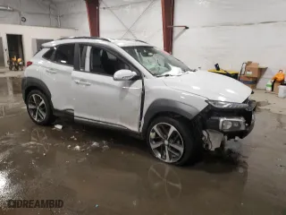 2020 Hyundai Kona Limited with VIN KM8K3CA52LU442072, listed as a Copart auction lot 43773755 with 0 mi miles and Salvage Title. Bid and sale history available at carsss.com. Image 4.