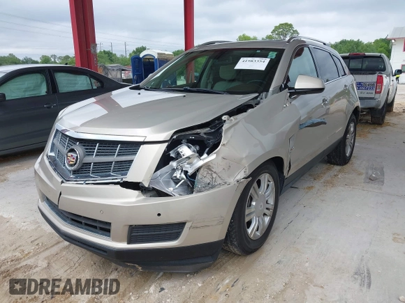 2011 Cadillac SRX Luxury Collection with VIN 3GYFNAEY9BS519313, listed as a IAAI auction lot 41983354 with 47,245 mi miles. Bid and sale history available at carsss.com. Image 2.
