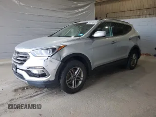 2017 Hyundai Santa Fe 2.4L z VIN 5XYZUDLBXHG413467, wystawiony jako Copart lot #53676045 z przebiegiem 150 729 mil mil oraz Szkoda całkowita • Salvage title. Historia ofert i sprzedaży dostępna na DreamBid. Obrazek 1.