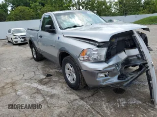 2010 Dodge 1500 ST with VIN 3D7JB1EPXAG109921, listed as a Copart auction lot 63062274 with 140,077 mi miles and Salvage Title. Bid and sale history available at carsss.com. Image 4.