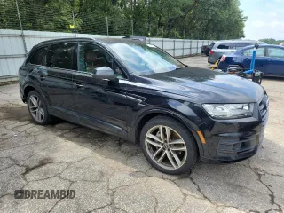 2018 Audi Q7 Prestige with VIN WA1VAAF79JD010611, listed as a Copart auction lot 61014685 with 158,977 mi miles and Salvage title. Bid and sale history available at DreamBid. Image 4.