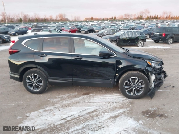2020 Honda CR-V EX-L with VIN 5J6RW2H8XLL023150, listed as a IAAI auction lot 41043171 with 31,803 mi miles. Bid and sale history available at carsss.com. Image 13.