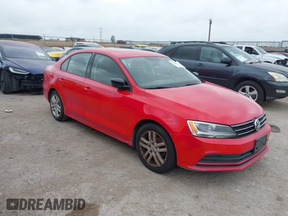 2015 Volkswagen Jetta Sedan 2.0L S with VIN 3VW2K7AJ5FM236391, listed as a IAAI auction lot 42125775 with 198,153 mi miles. Bid and sale history available at carsss.com. Image 1.