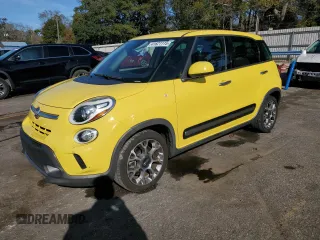 2014 FIAT 500L Trekking with VIN ZFBCFADH4EZ021618, listed as a Copart auction lot 41621115 with 130,143 mi miles and Salvage Title. Bid and sale history available at DreamBid. Image 1.