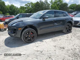 2018 Porsche Macan GTS with VIN WP1AG2A50JLB60934, listed as a Copart auction lot 61903095 with 66,021 mi miles and Salvage title. Bid and sale history available at DreamBid. Image 1.