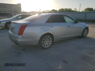 2016 Cadillac CTS RWD with VIN 1G6AP5SX4G0168857, listed as a Copart auction lot 52098715 with 184,364 mi miles and Salvage title. Bid and sale history available at DreamBid. Image 3.