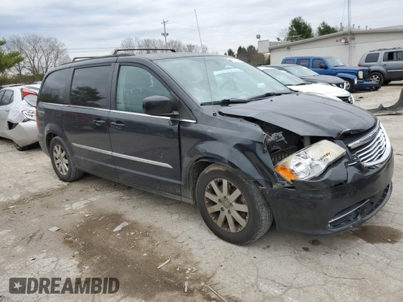 2013 Chrysler Town & Country Touring with VIN 2C4RC1BG4DR737065, listed as a Copart auction lot 83397894 with Not Provided miles and Salvage Title. Bid and sale history available at DreamBid. Image 4.