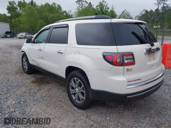 2014 GMC Acadia SLT with VIN 1GKKRRKDXEJ281703, listed as a IAAI auction lot 41945533 with 1 mi miles. Bid and sale history available at carsss.com. Image 3.