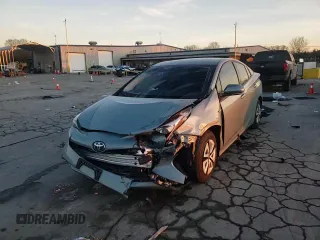 2018 Toyota Prius Two with VIN JTDKBRFU9J3065818, listed as a Copart auction lot 45777955 with 49,595 mi miles and Salvage Title. Bid and sale history available at DreamBid. Image 13.