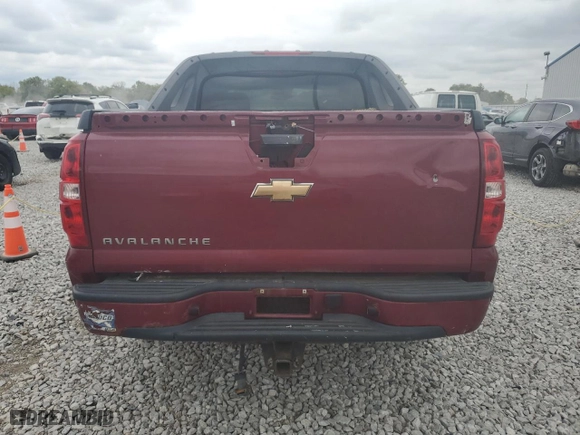 2007 Chevrolet Avalanche LT w/2LT with VIN 3GNEC12J77G160737, listed as a Copart auction lot 72544894 with 133,511 mi miles and Salvage Title. Bid and sale history available at carsss.com. Image 6.