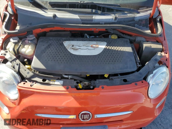2014 FIAT 500e с VIN 3C3CFFGE1ET266948, выставлен на аукционе Copart как лот 57137835 с пробегом 86 013 миль миль и Чистый • Clean title. История ставок и продаж доступна на DreamBid. Изображение 11.