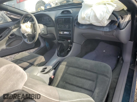 1994 Ford Mustang with VIN 1FALP4046RF182709, listed as a Copart auction lot 83690394 with 236,274 mi miles and Salvage Title. Bid and sale history available at carsss.com. Image 8.