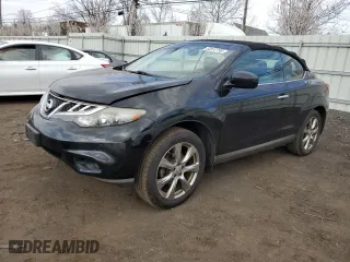 2014 Nissan Murano CrossCabriolet with VIN JN8AZ1FY5EW302356, listed as a Copart auction lot 53812795 with 173,631 mi miles and Clean Title. Bid and sale history available at carsss.com. Image 1.