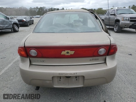 2005 Chevrolet Cavalier with VIN 1G1JC52FX57150943, listed as a Copart auction lot 50185575 with Not Provided miles and Non Repairable. Bid and sale history available at DreamBid. Image 6.